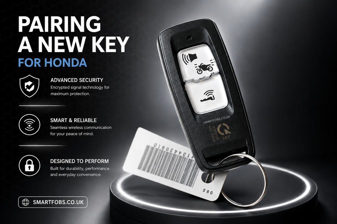 How to Pair a New Honda Smart Key using original Smart key